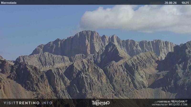 Archiv Foto Webcam Fassatal (Marmolada)