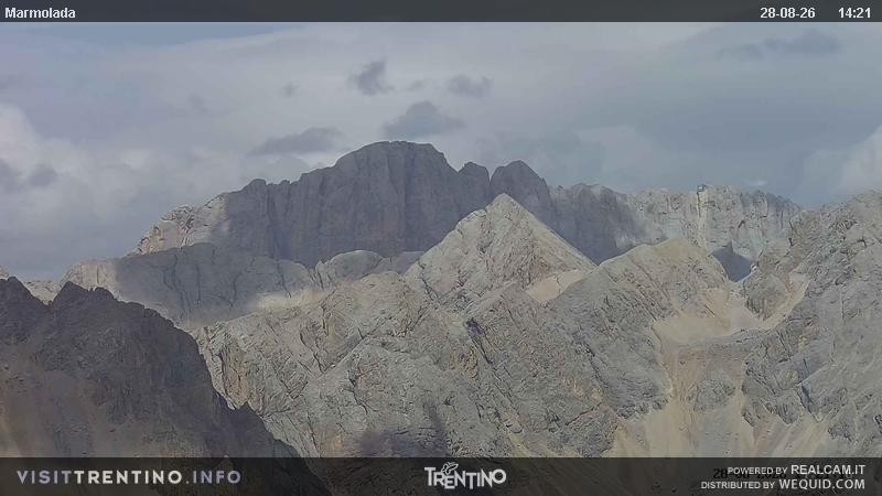 Archiv Foto Webcam Fassatal (Marmolada)
