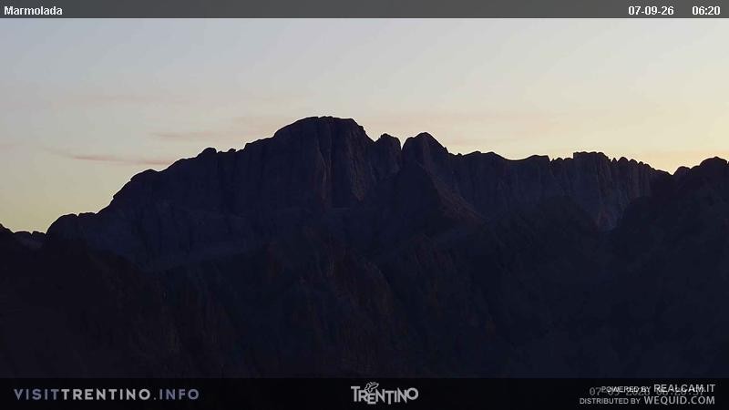 Archiv Foto Webcam Fassatal (Marmolada)