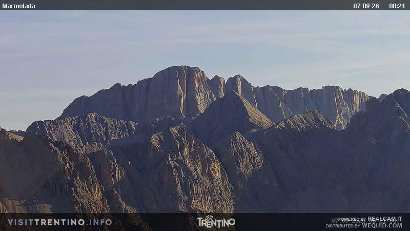 Archiv Foto Webcam Fassatal (Marmolada)