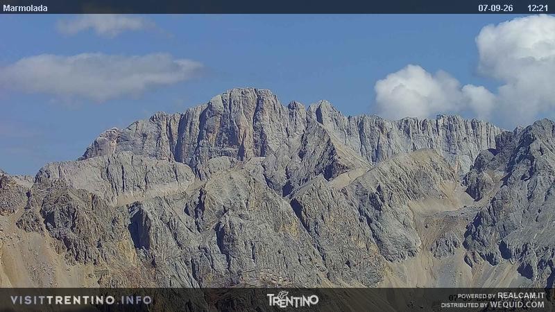 Archiv Foto Webcam Fassatal (Marmolada)
