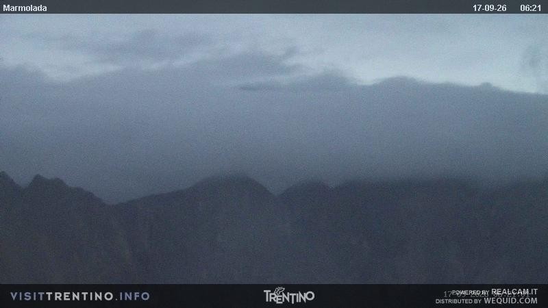 Archiv Foto Webcam Fassatal (Marmolada)