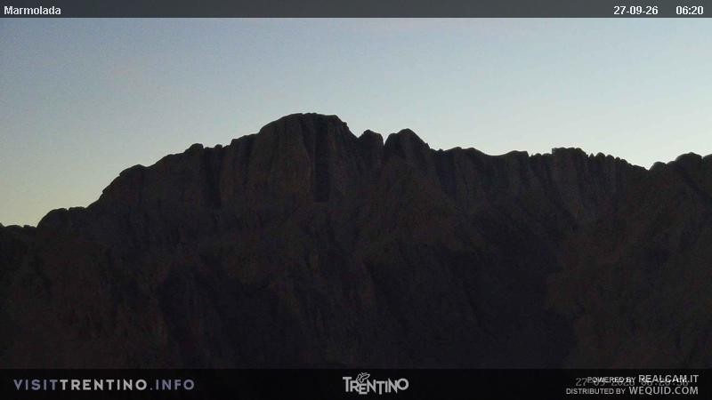 Archiv Foto Webcam Fassatal (Marmolada)