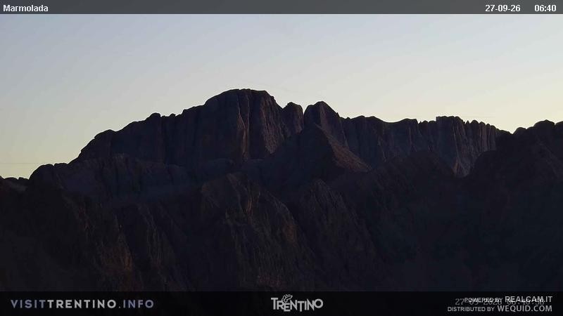 Archiv Foto Webcam Fassatal (Marmolada)