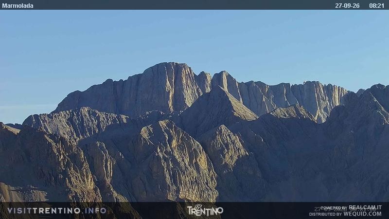 Archiv Foto Webcam Fassatal (Marmolada)