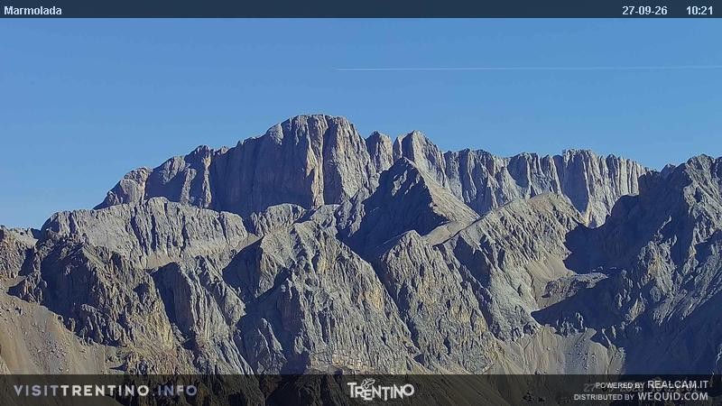 Archiv Foto Webcam Fassatal (Marmolada)