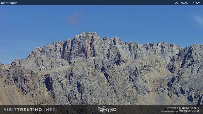 Archiv Foto Webcam Fassatal (Marmolada)