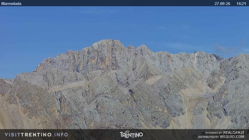 Archiv Foto Webcam Fassatal (Marmolada)