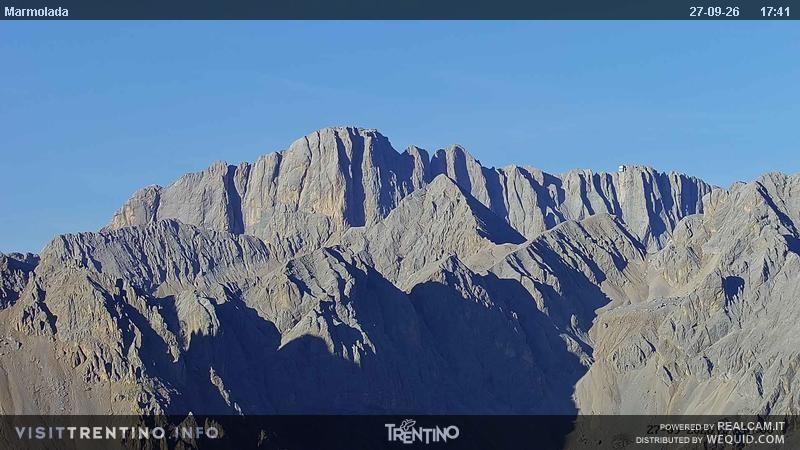 Archiv Foto Webcam Fassatal (Marmolada)
