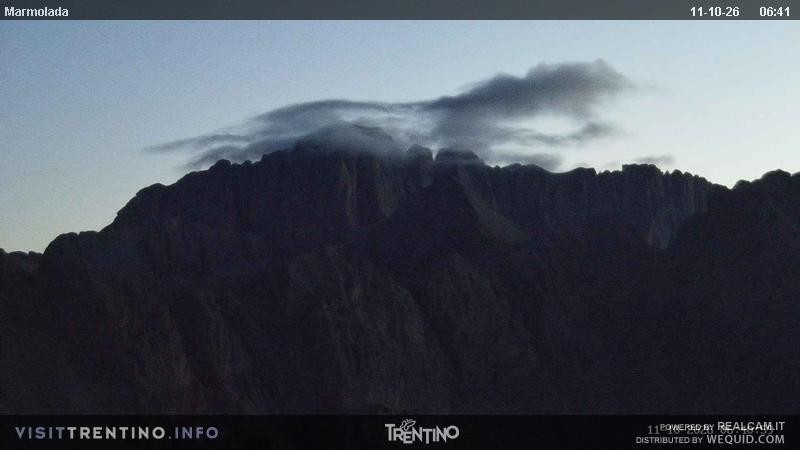 Archiv Foto Webcam Fassatal (Marmolada)
