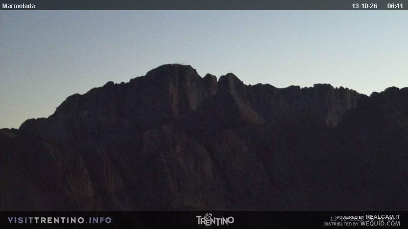 Archiv Foto Webcam Fassatal (Marmolada)