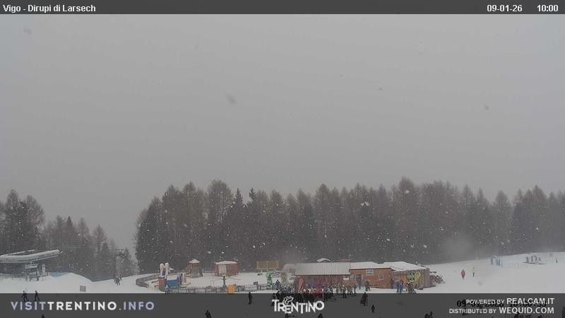 Archiv Foto Webcam Val di Fassa - Dirupi di Larséc