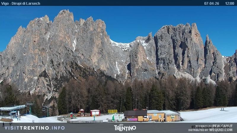 Archived image Webcam Dirupi di Larséc