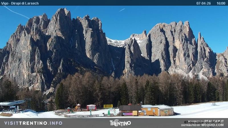 Archived image Webcam Dirupi di Larséc