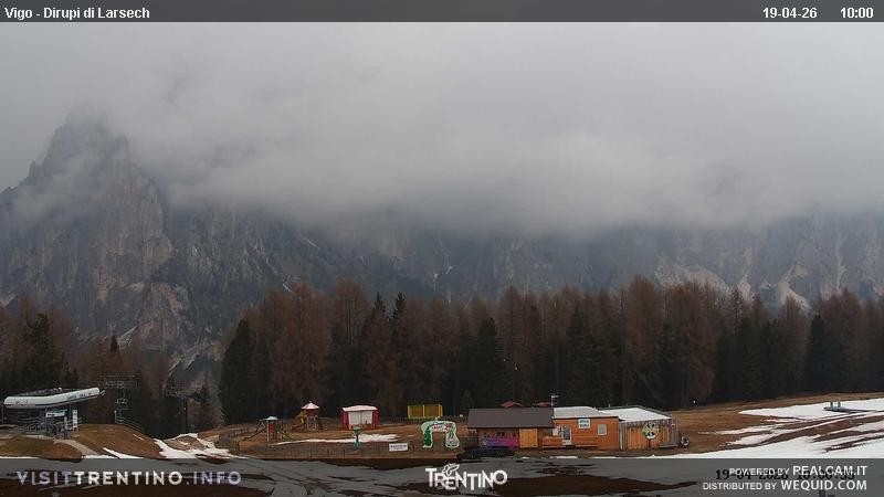 Archiv Foto Webcam Val di Fassa - Dirupi di Larséc