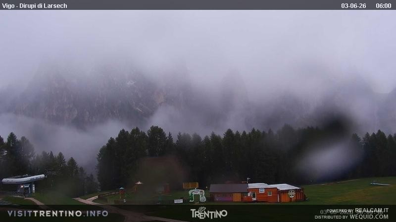 Archived image Webcam Dirupi di Larséc