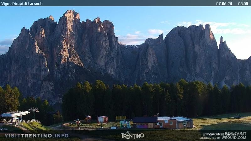 Archived image Webcam Dirupi di Larséc