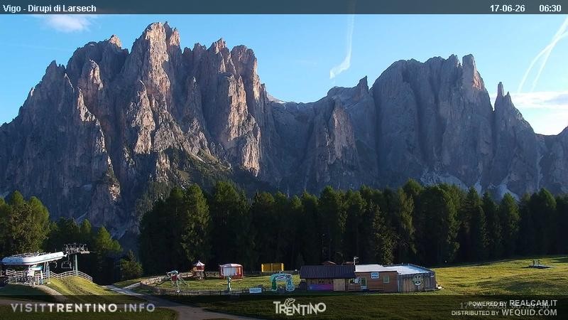 Archived image Webcam Dirupi di Larséc