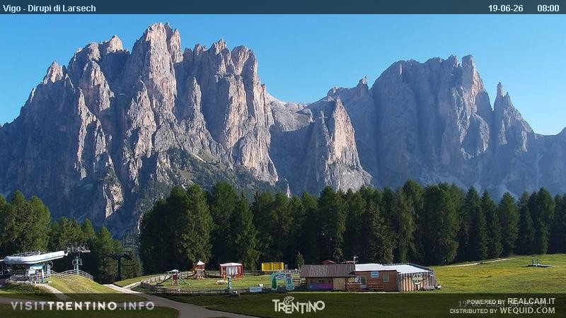 Archived image Webcam Dirupi di Larséc