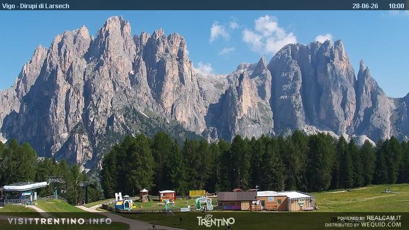 Archived image Webcam Dirupi di Larséc