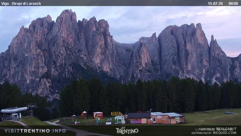 Archived image Webcam Dirupi di Larséc