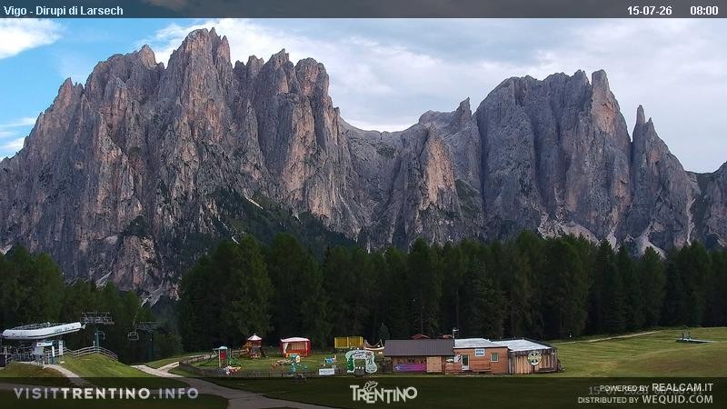 Archived image Webcam Dirupi di Larséc