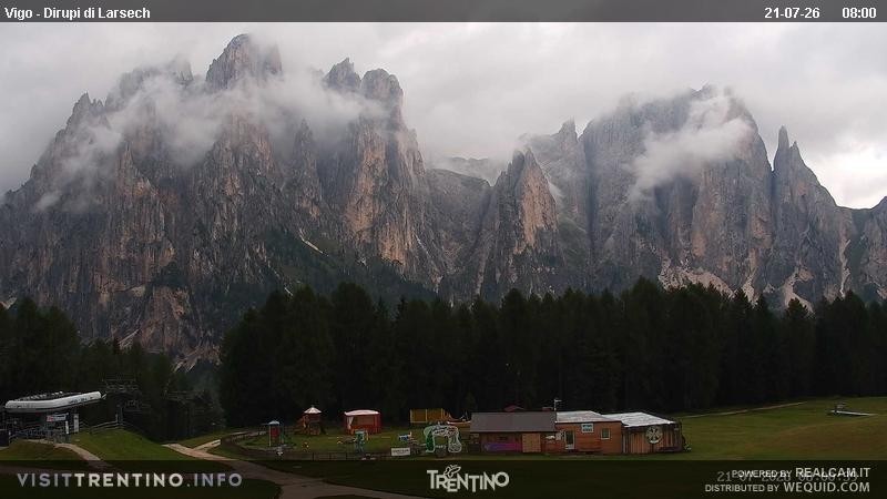 Archived image Webcam Dirupi di Larséc