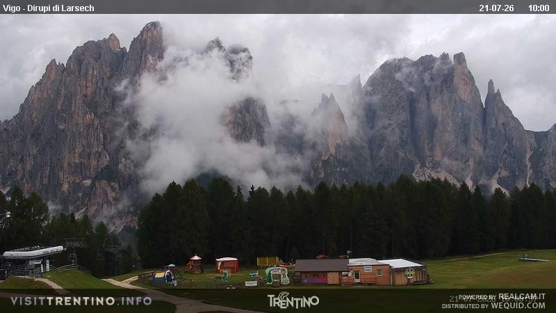 Archived image Webcam Dirupi di Larséc