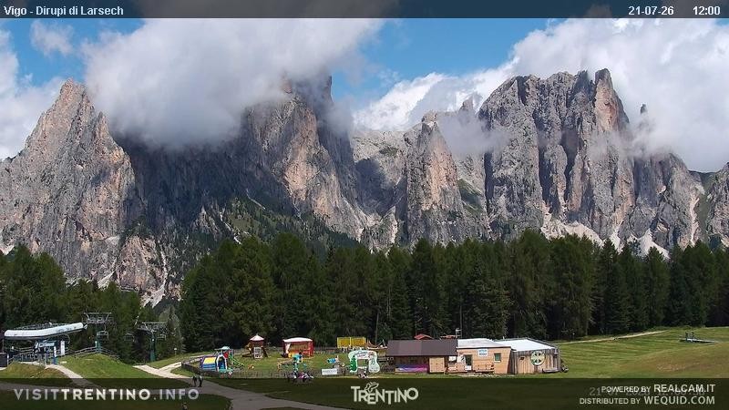 Archived image Webcam Dirupi di Larséc