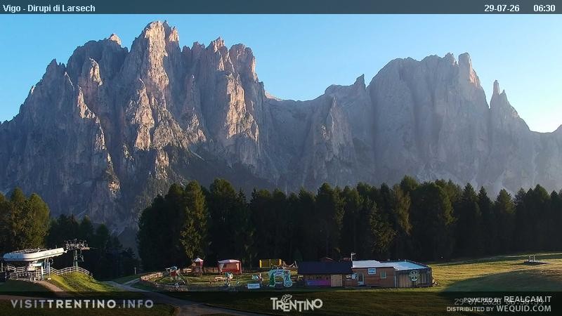 Archived image Webcam Dirupi di Larséc