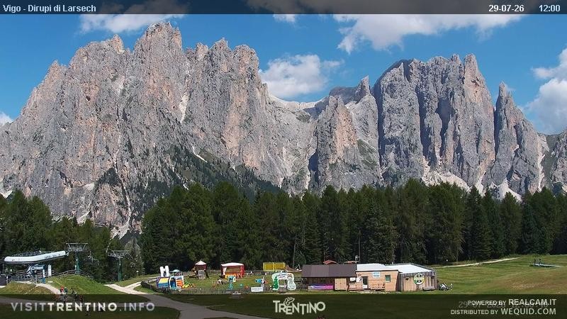 Archived image Webcam Dirupi di Larséc