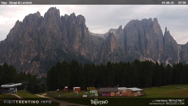 Archived image Webcam Dirupi di Larséc