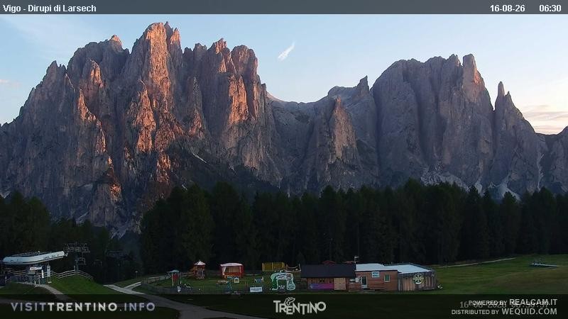 Archived image Webcam Dirupi di Larséc