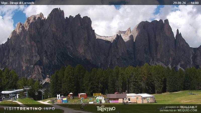 Archived image Webcam Dirupi di Larséc