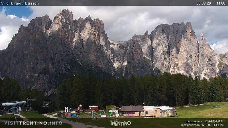 Archived image Webcam Dirupi di Larséc