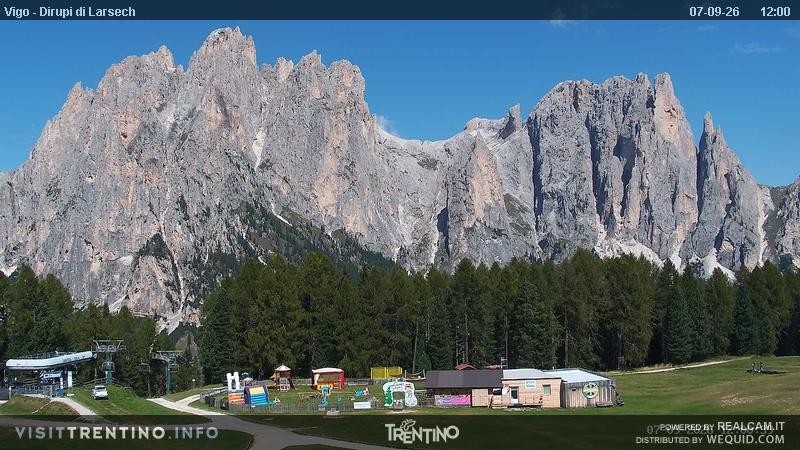 Archived image Webcam Dirupi di Larséc