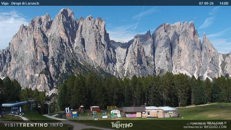 Archived image Webcam Dirupi di Larséc