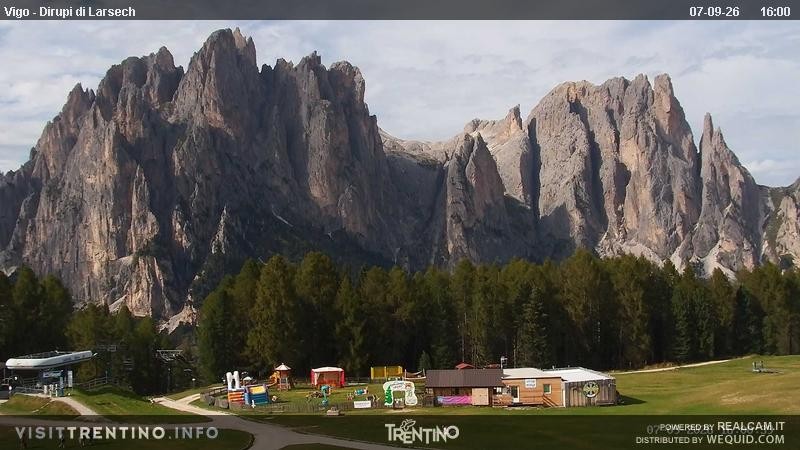 Archived image Webcam Dirupi di Larséc
