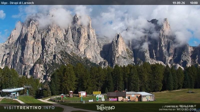 Archived image Webcam Dirupi di Larséc