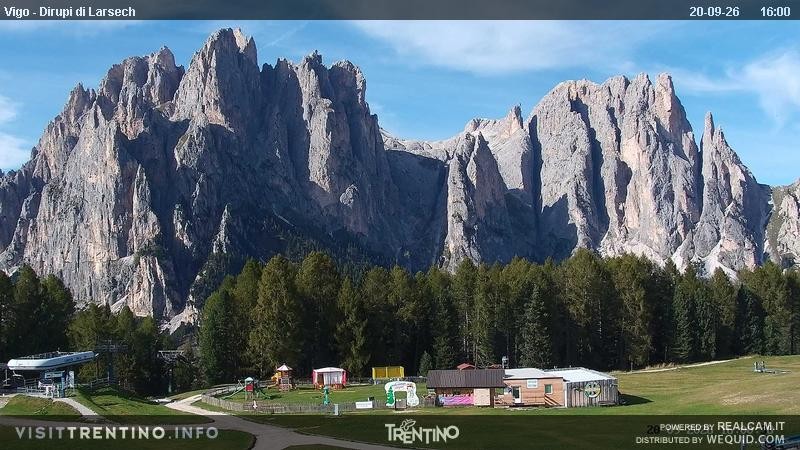 Archived image Webcam Dirupi di Larséc