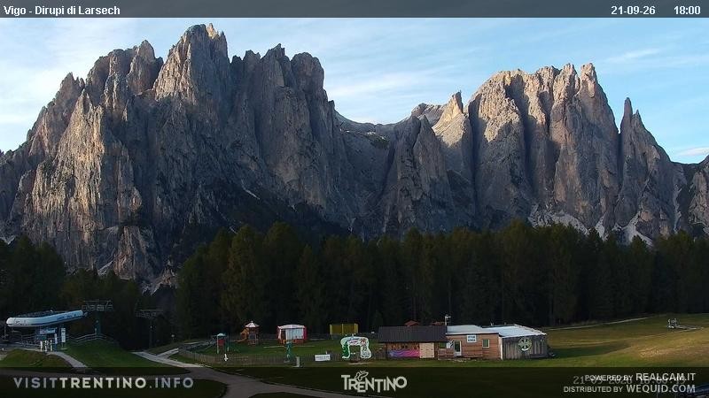 Archived image Webcam Dirupi di Larséc