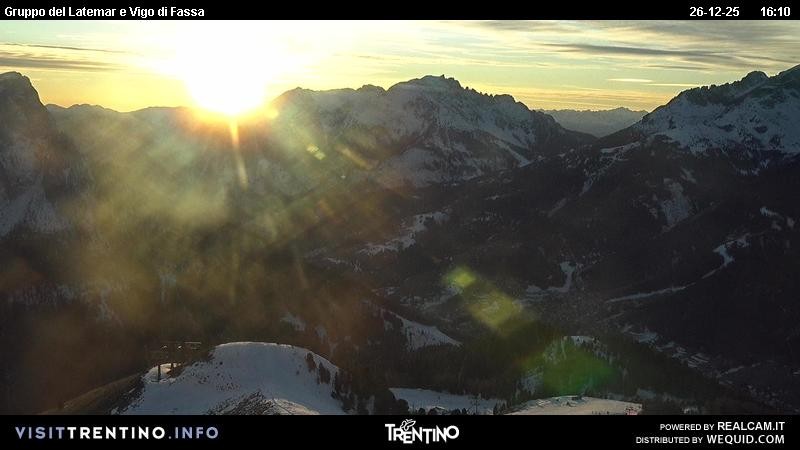 Archiv Foto Webcam Latemar-Gruppe