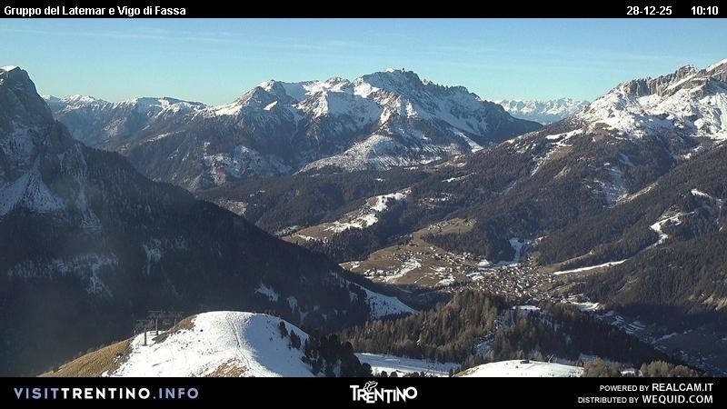 Archiv Foto Webcam Latemar-Gruppe