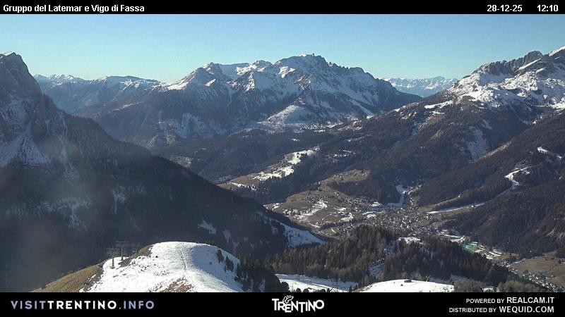 Archiv Foto Webcam Latemar-Gruppe