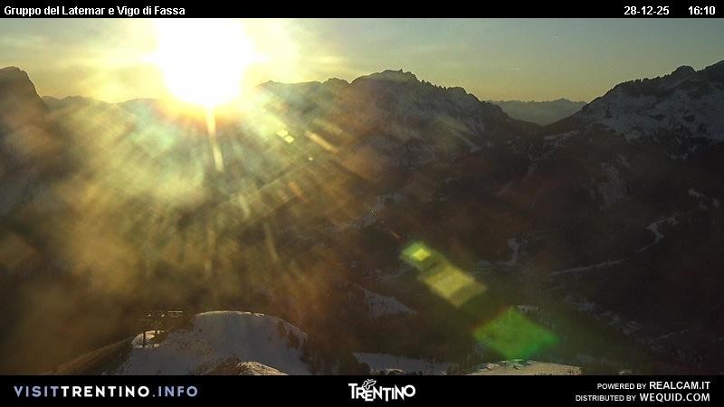 Archiv Foto Webcam Latemar-Gruppe