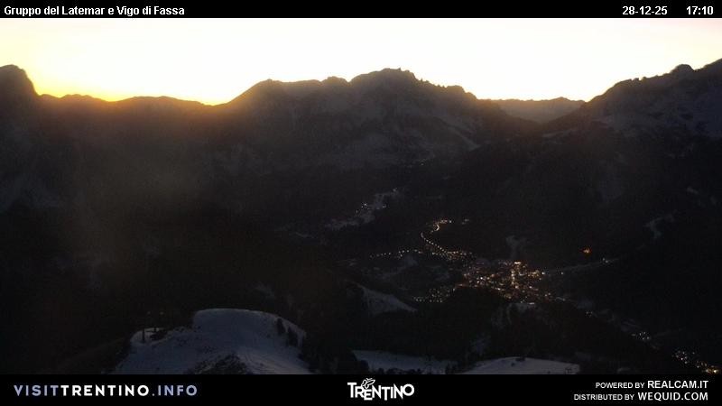 Archiv Foto Webcam Latemar-Gruppe