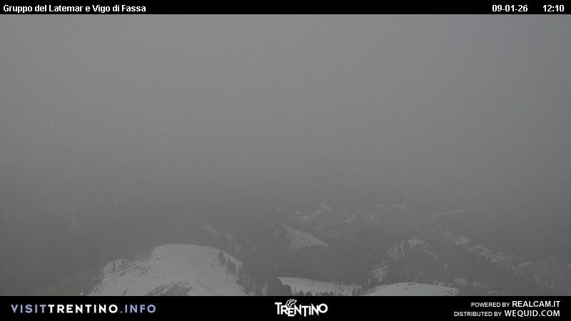 Archived image Webcam Gruppo del Latemar