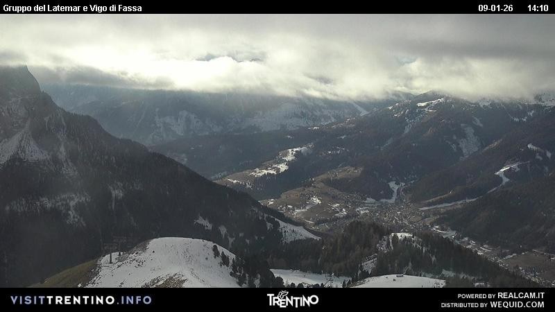 Archived image Webcam Gruppo del Latemar