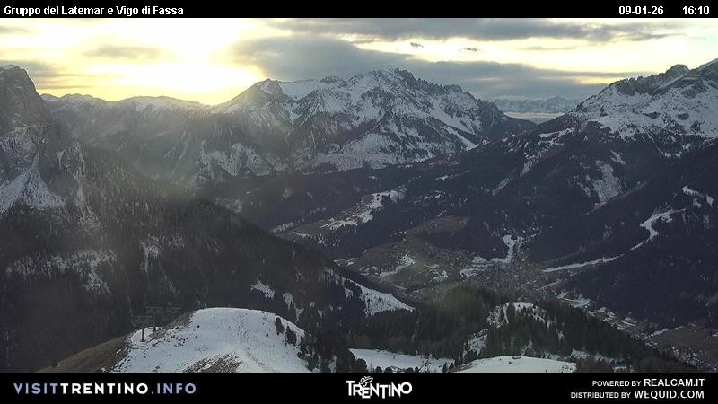 Archived image Webcam Gruppo del Latemar