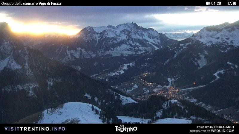 Archiv Foto Webcam Latemar-Gruppe